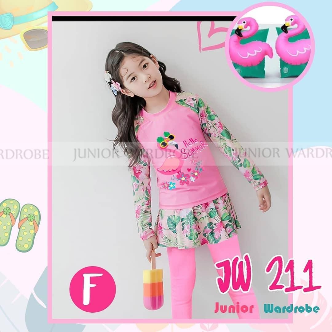 Baju Renang Anak Import Jw211f Babies Kids Girls Apparel 4 To 7 Years On Carousell