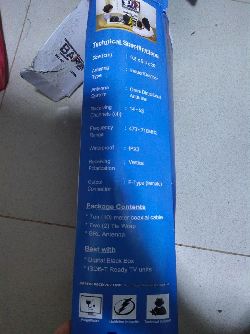BARON DIGITAL ANTENNA, Health & Nutrition, Assistive & Rehabilatory
