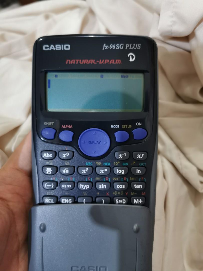 Casio Calculator fx96SG plus Mobile Phones Gadgets Mobile Phones iPhone iPhone 7 Series on Carousell