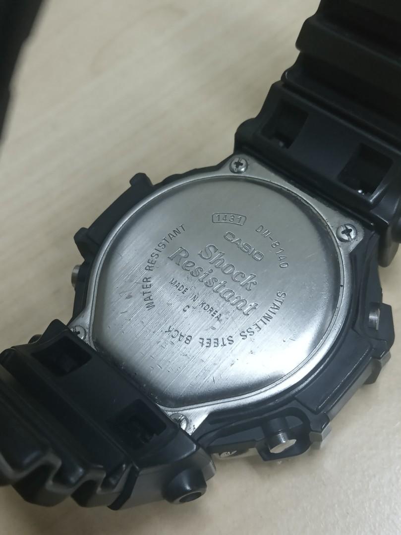 Casio G-Shock DW-8140, Men's Fashion, Watches & Accessories, Watches on ...