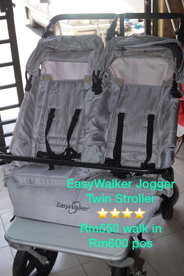 easywalker twin stroller
