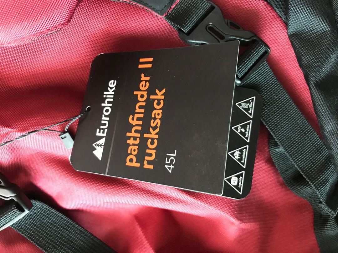 Eurohike Pathfinder II Red Backpacking Carousell