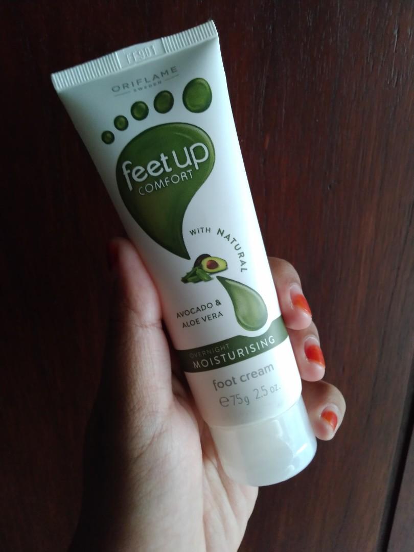 feet up comfort overnight moisturising foot cream