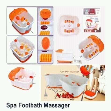 Foot Spa Massager (Category: Massage Devices) located in Manila. Submitted by magicgerry (Listing ID 247025764, Image 3). Description: Multifunction Foot Spa/ Bath/ Massager (P1,199.00) > Auomatic Heating > Magnetic Therapy > Roller Massage > Infrared Ray Treatment > Bubbling Massage > Mlti-function Footbath Massager > Voltage: AC220V/ 50Hz /300W > Heats up automatically > Shake Massage > Uses gas wave oxygenation and infrared physiotherapy.