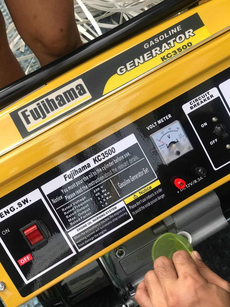 Fujihama Kc3500 Portable Gasoline Generator Construction