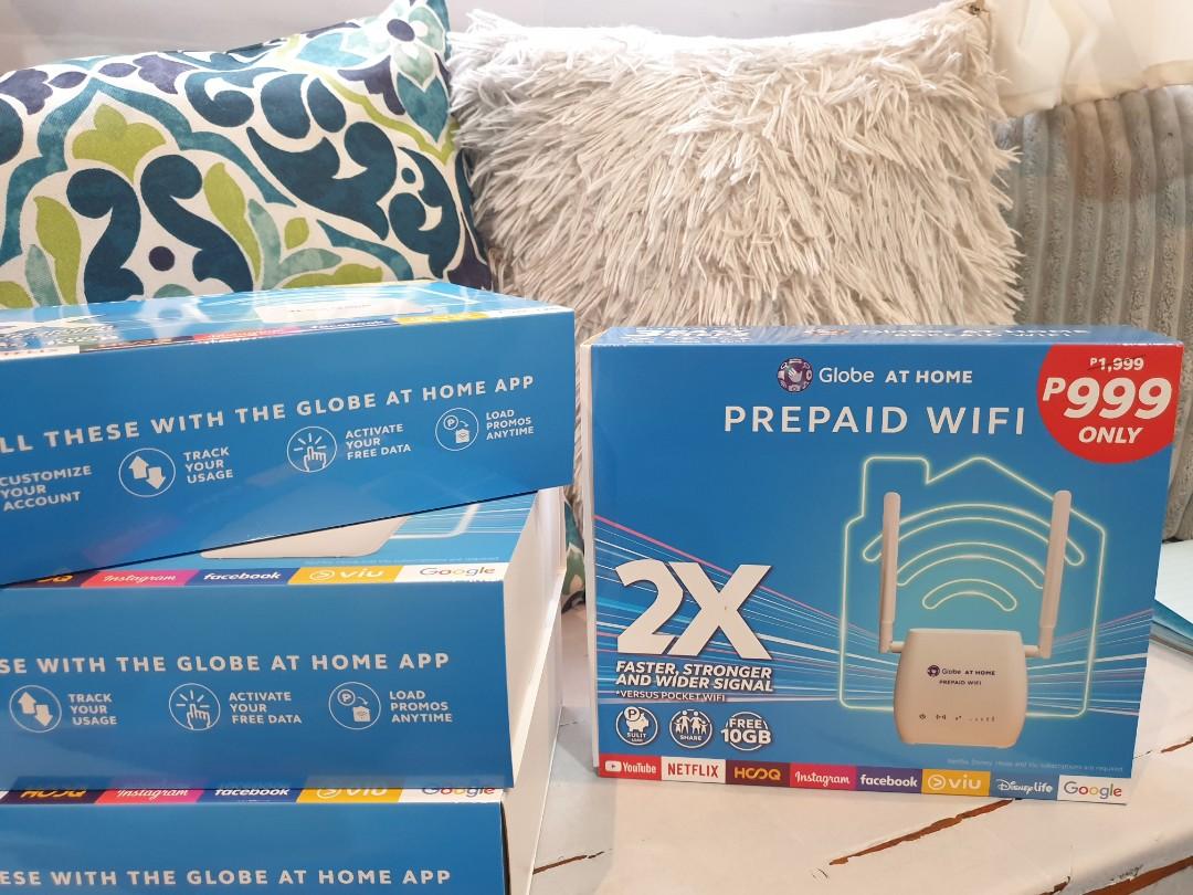 Globe at Home Prepaid Wifi (Category: Networking) located in Pasig City. Submitted by mca2019 (Listing ID 1004911939, Image 2). Description: 💙 SAME DAY DELIVERY: we deliver! or we book via Lalamove With built in antenna 💙 Plug and Play 💙 NO installation 💙 NO monthly bills 💙 FREE 10GB 💙 Brand New and Sealed #globeathomeprepaidwifi.