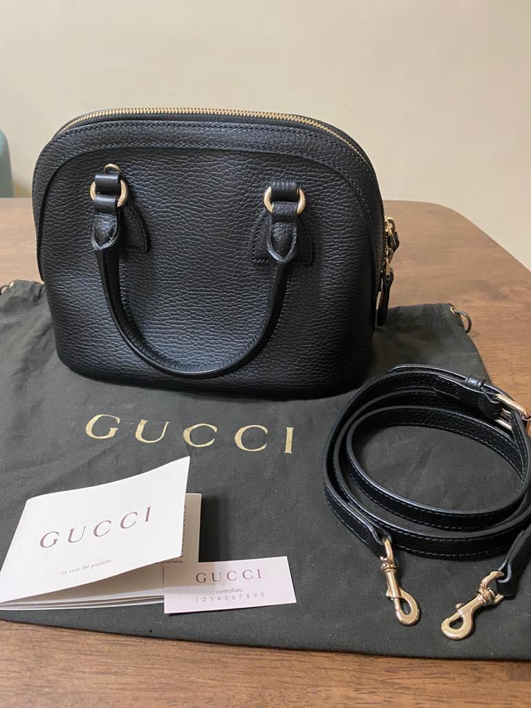 Gucci dome online bag black