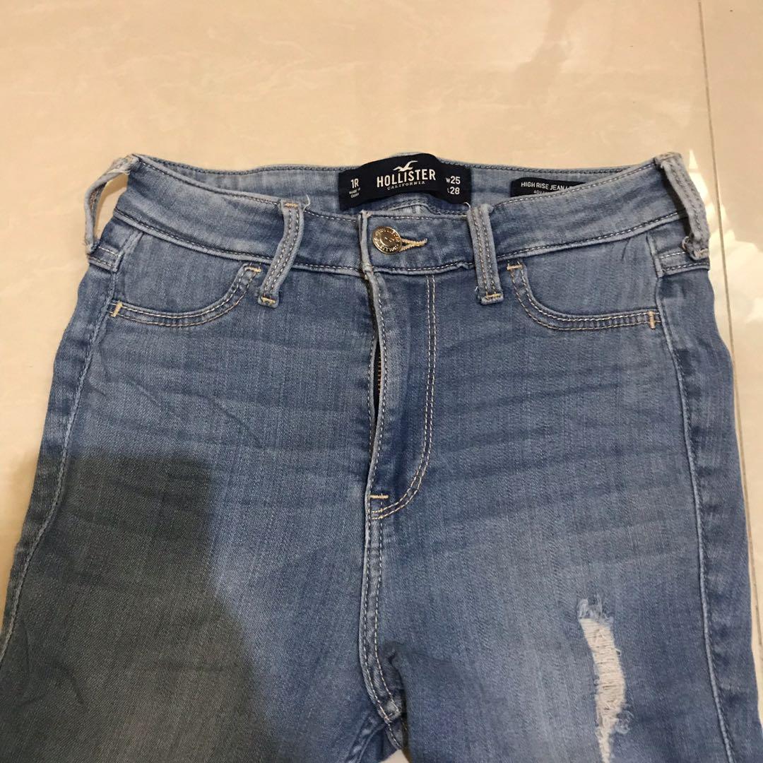 hollister high rise jeggings