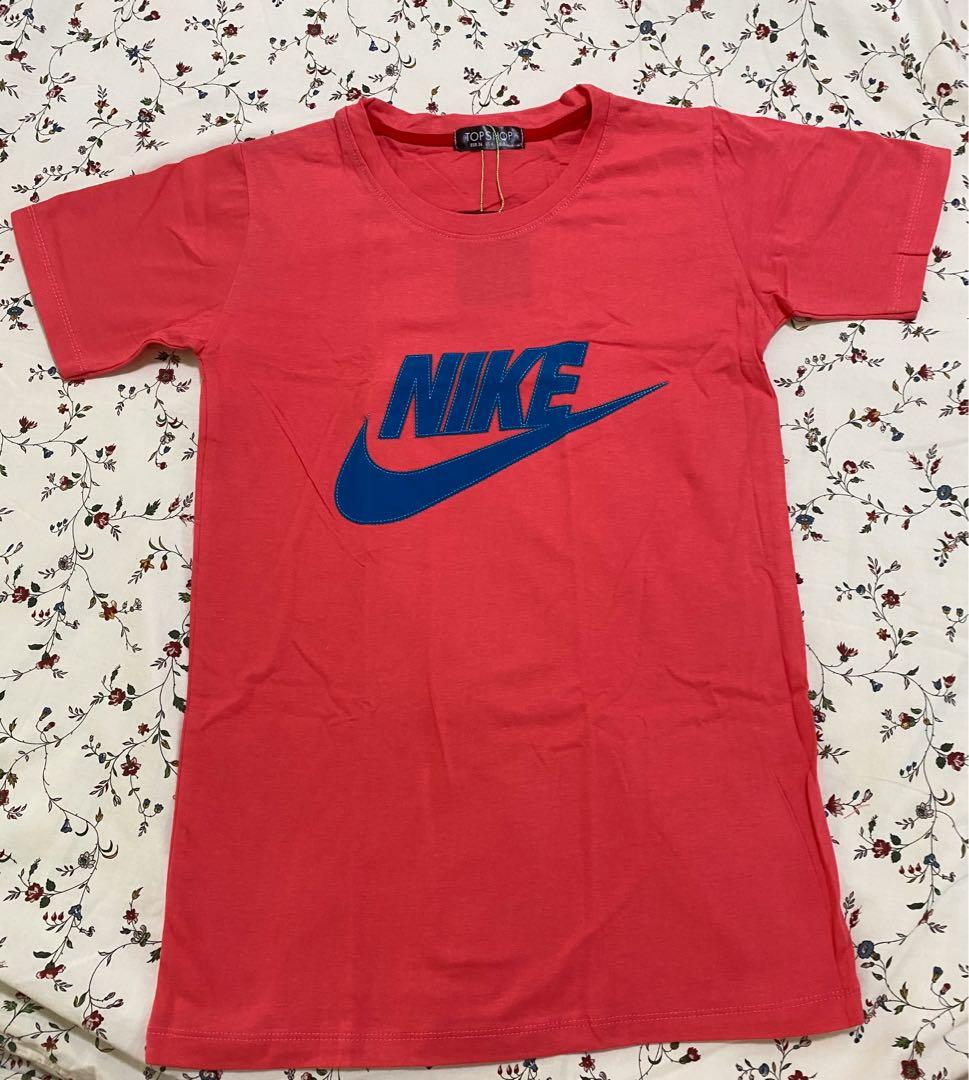 Hot Pink Nike Shirt, Women's Fashion 