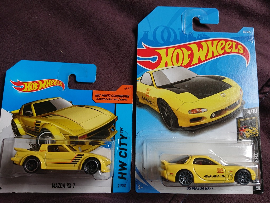 Hotwheel rx7 outlet