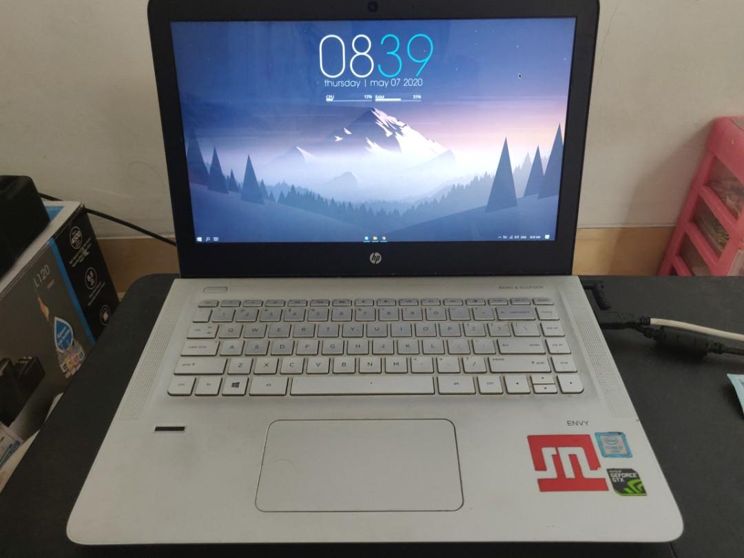 Hp Envy 14 J119tx Ssd 512gb Ram 8gb Elektronik Komputer Laptop Di Carousell