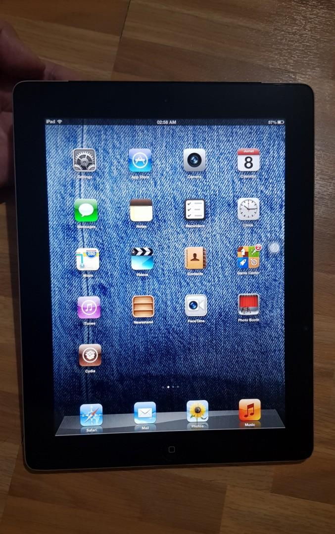 Ipad 2 3g Wifi 32gb Mulus Bukan Samsung Tab Asus Huawei Telepon Seluler Tablet Tablet Di Carousell