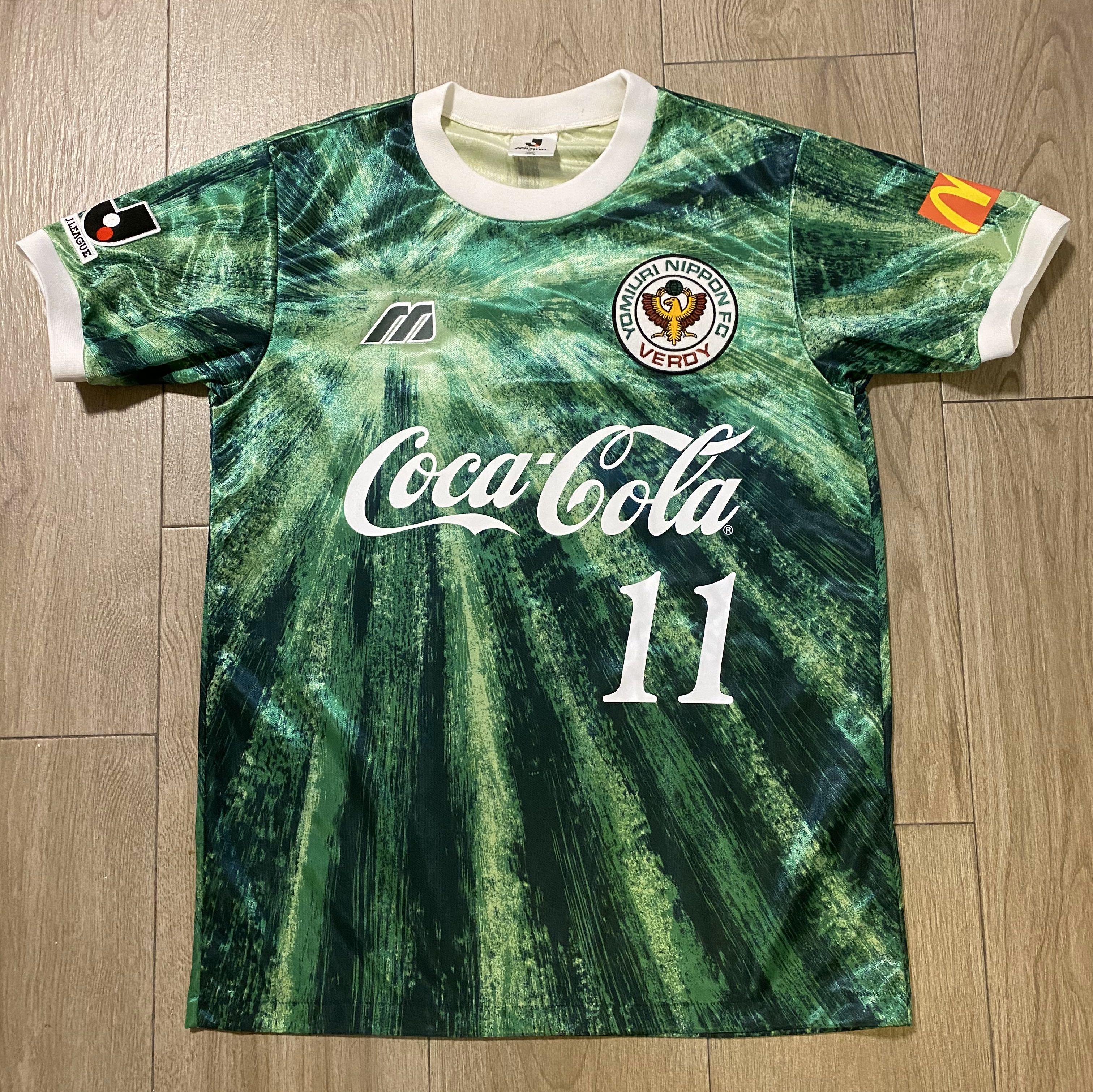 J League 川崎讀賣1992 11 三浦知良 男裝 外套及戶外衣服 Carousell