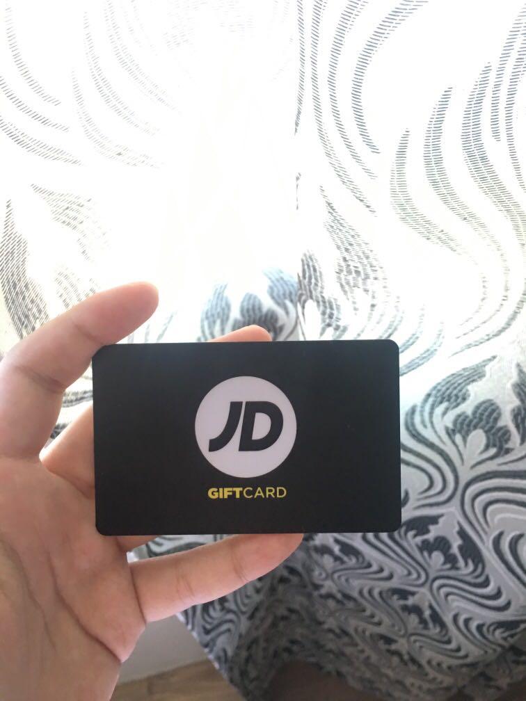 Jd Sports 50 Giftcard Entertainment Gift Cards Vouchers On Carousell