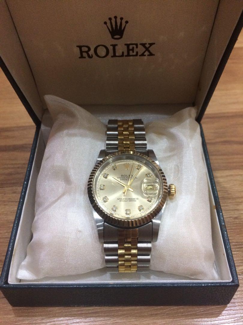 harga jam tangan rolex oyster perpetual datejust original