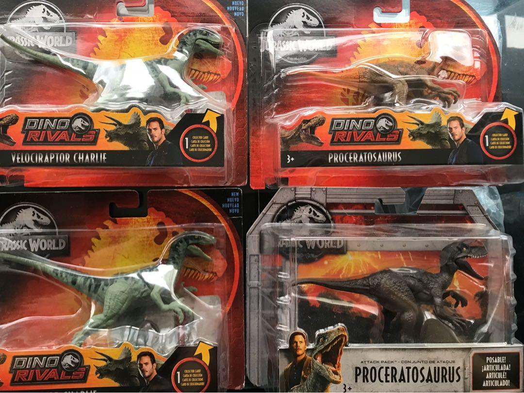 Jurassic Park Raptor Attack Packs, Hobbies & Toys, Toys & Games on ...