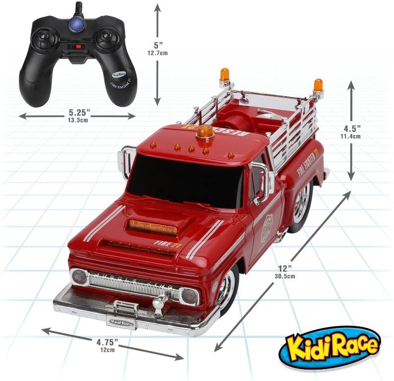 Kidirace rc remote hotsell control police car