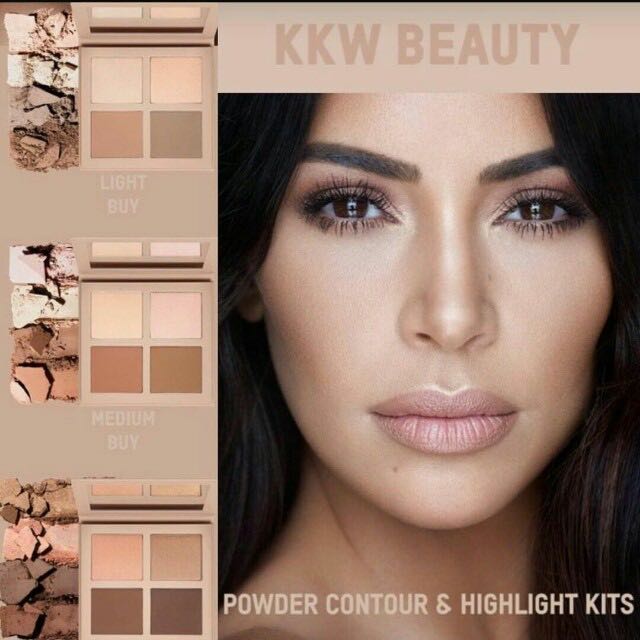 kkw highlight and contour kit