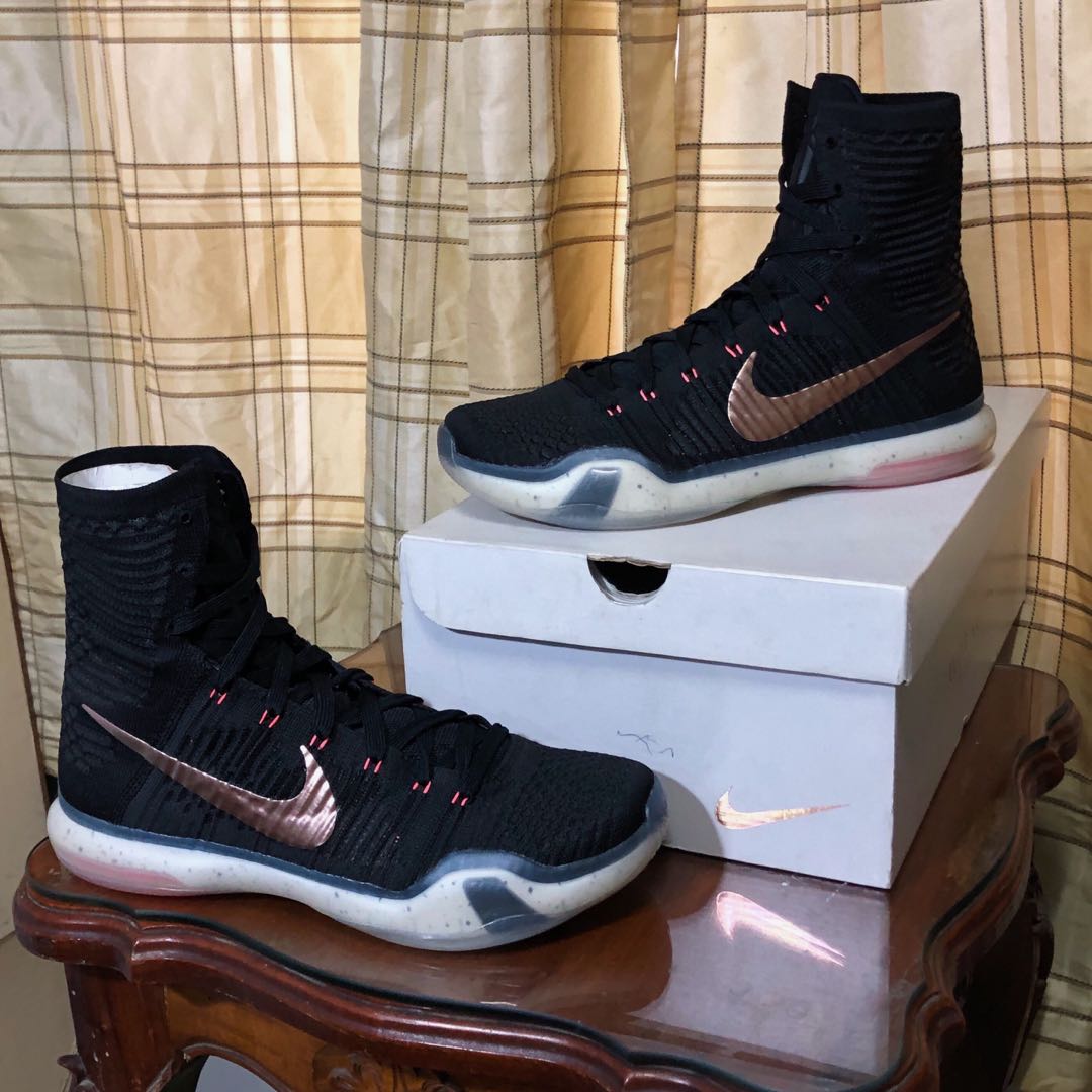 Kobe 10 sales elite rose gold