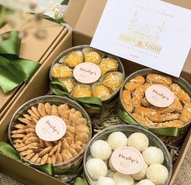 Kue Kering Lebaran hampers premium, Makanan & Minuman, Snek di Carousell