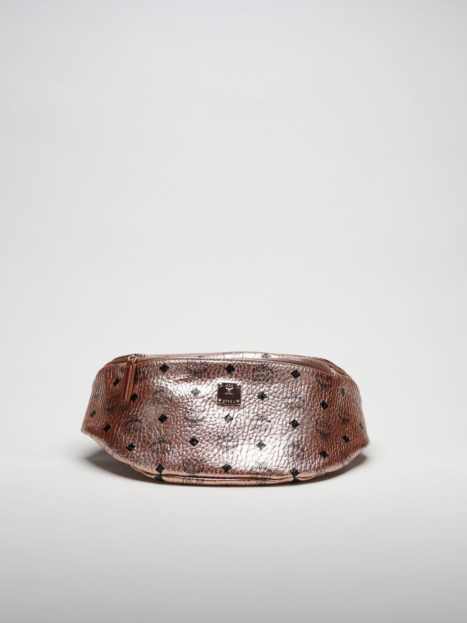 Mcm stark belt bag in visetos online