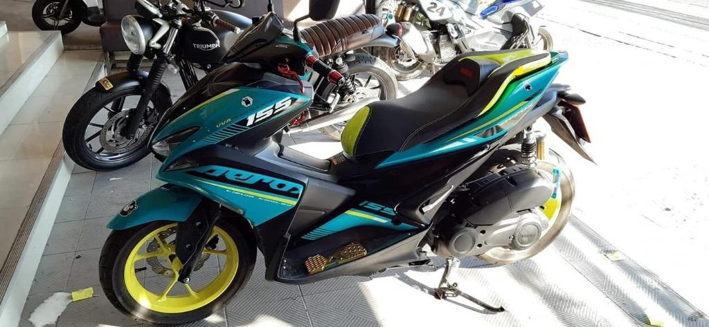 Moto Addict Singapore Yamaha Aerox 155 Nvx 155 Lexi 125 Version 3 Custom Rumble Seat Ready Stock Promo Do Not Pm Kindly Call Us Kindly Follow Us Motorbikes Motorbike Accessories On Carousell