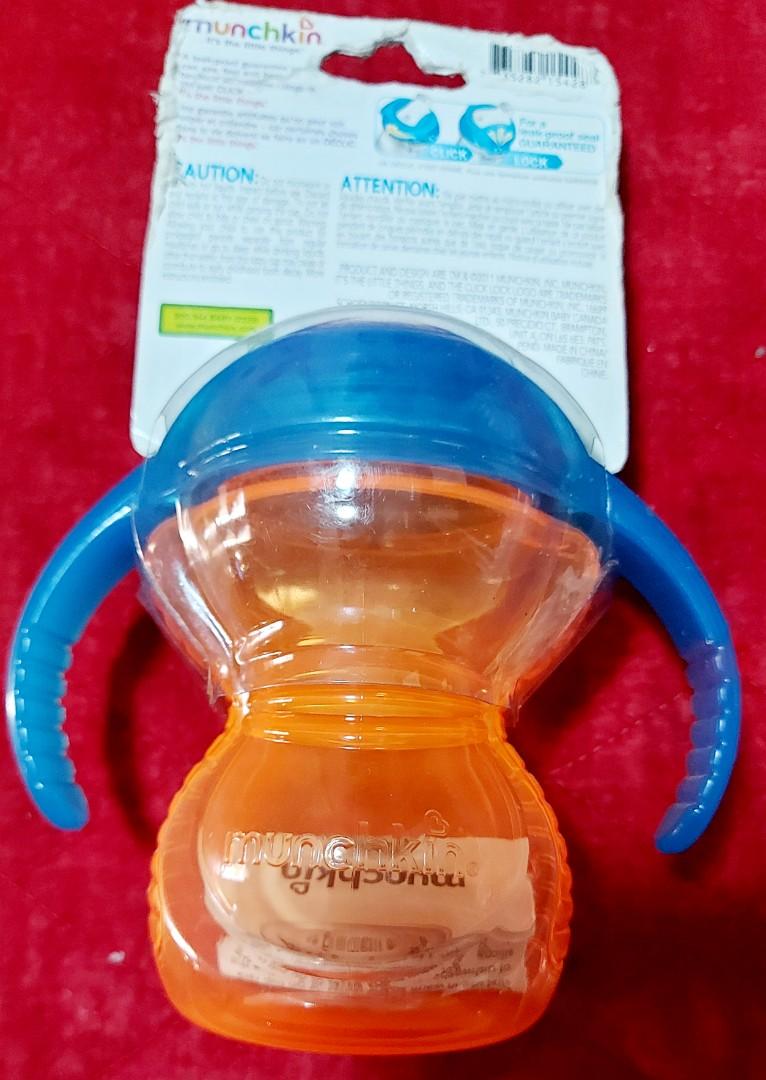 Munchkin Training Cup 7oz (Category: Toilet Training) located in Quezon City. Submitted by kryshnanzyanna (Listing ID 1004802228, Image 2). Description: Munchkin Training Cup 7oz easy to sip, grip & clean spill proof silicone BPA Free.