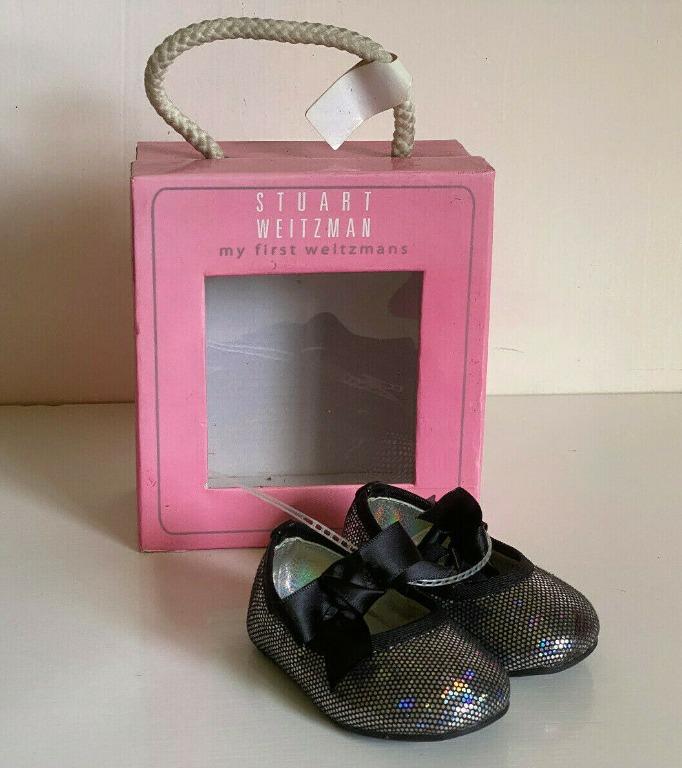 my first weitzman baby shoes