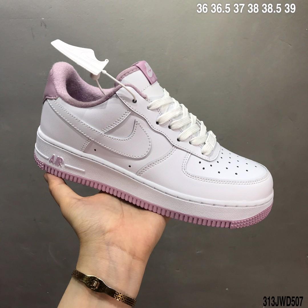 Nike Air Force 1 White/Lavender, Women 