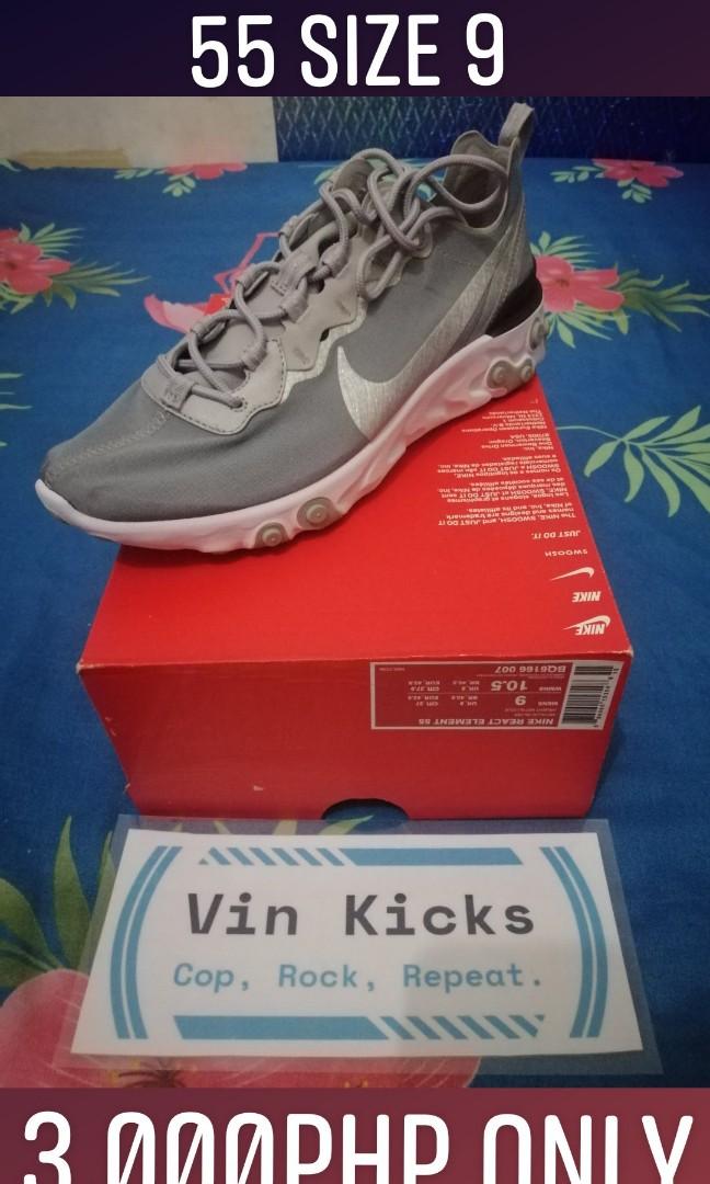 nike react size 9