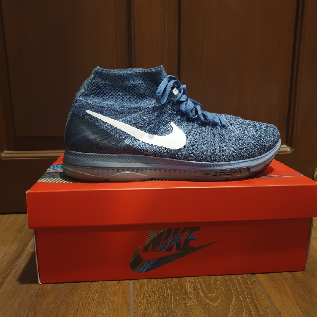 nike zoom all out flyknit white