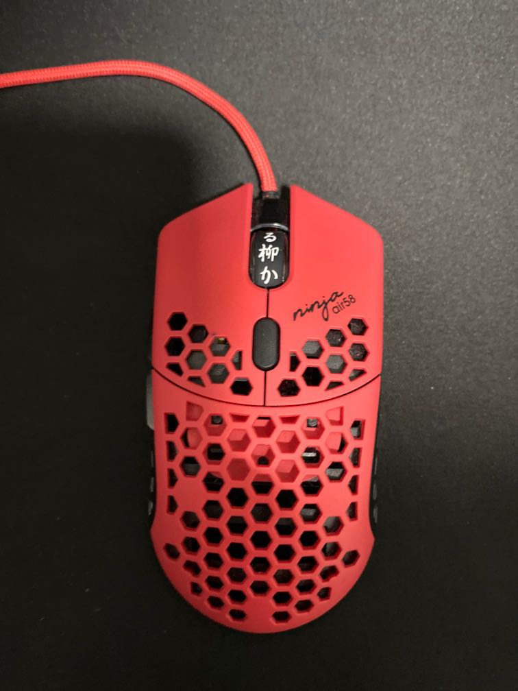 【ジャンク品】final mouse air58 red