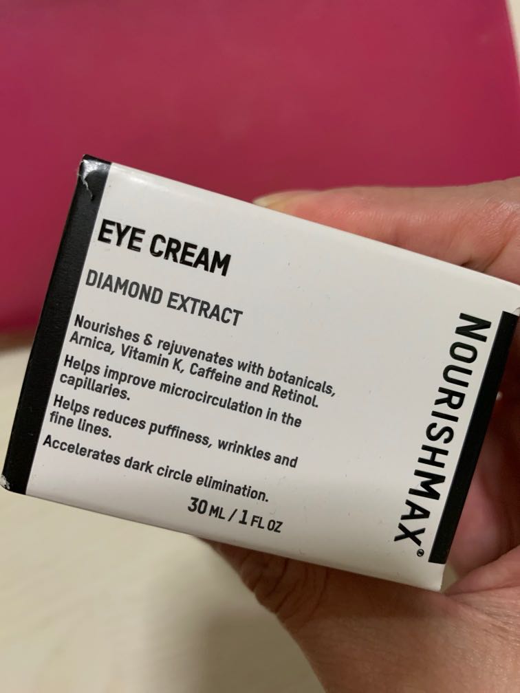 nourishmax diamond eye cream