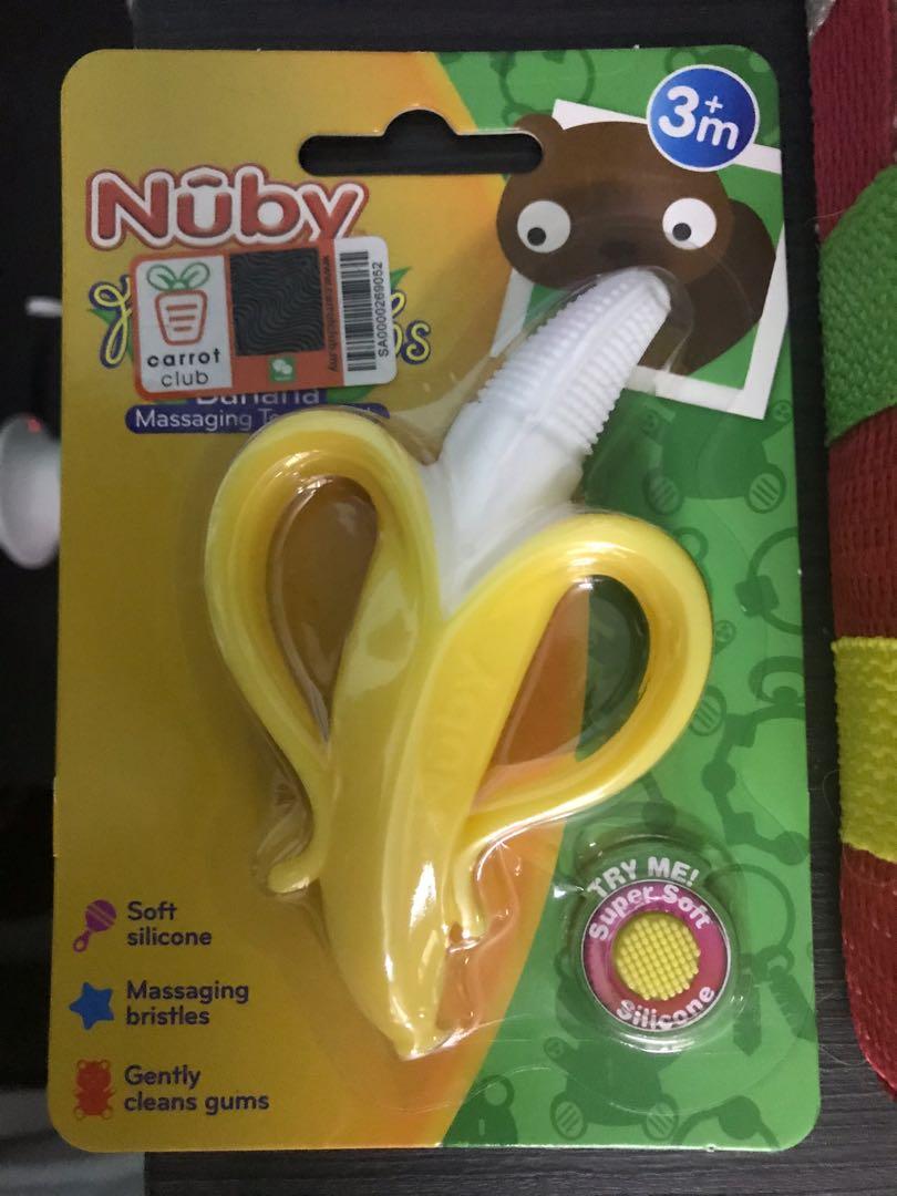nuby banana teether