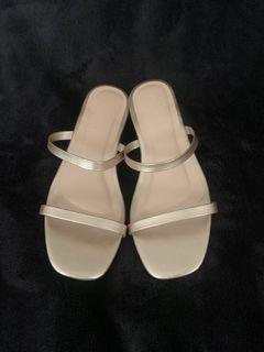 Olivia Manila Gold Sandals
