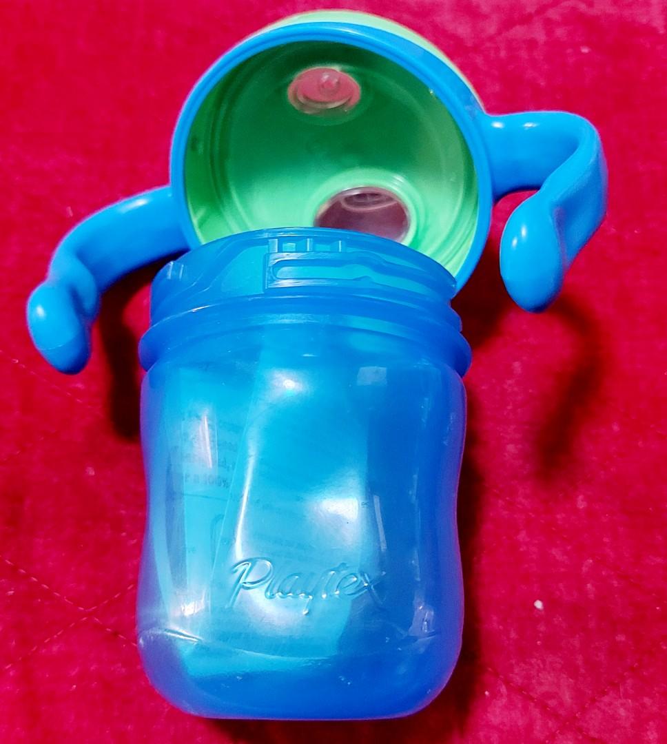 Preloved Playtex Training Cup (Category: Toilet Training) located in Quezon City. Submitted by kryshnanzyanna (Listing ID 1004804117, Image 1). Description: Preloved Playtex Training Cup open but not used.