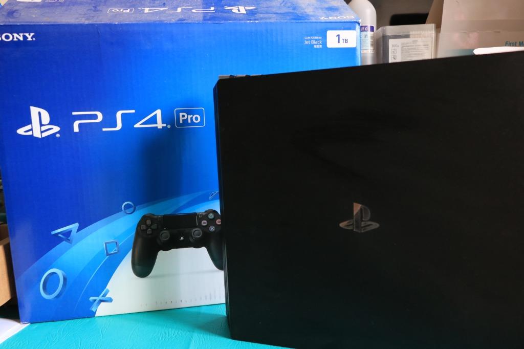 PS4 PRO] Sony Playstation 4 Pro 1TB 遊戲主機(CUH-7006B), 電子遊戲 