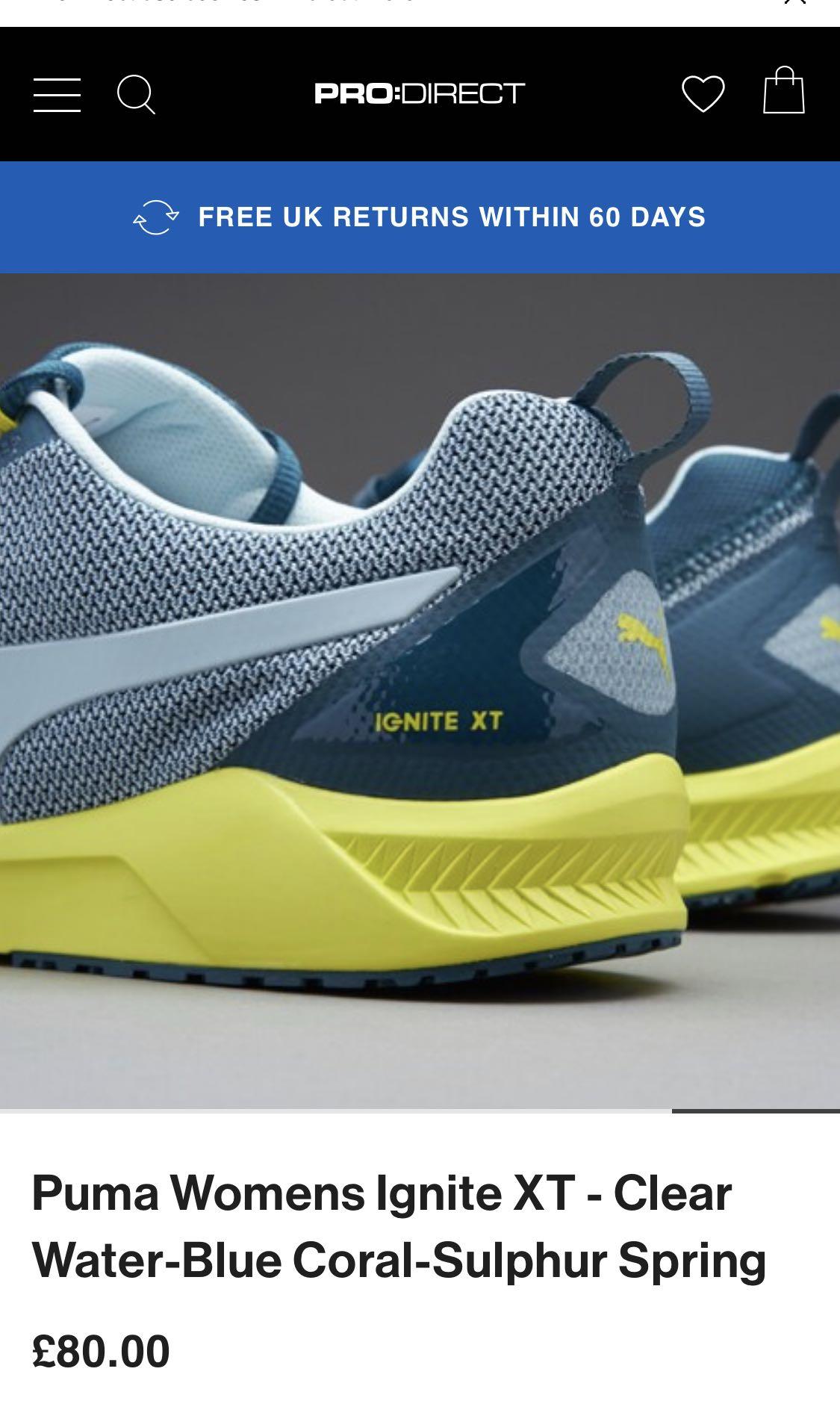 puma ignite xt shoes