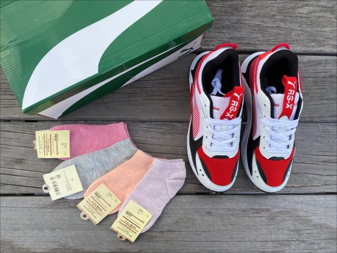 Red and sale black puma rsx