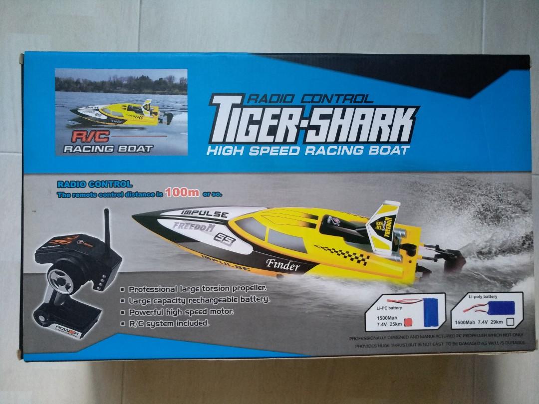 Tiger shark rc boat store