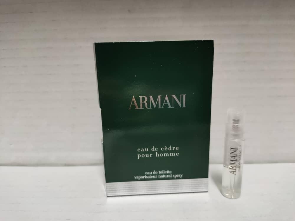 armani cedre pour homme