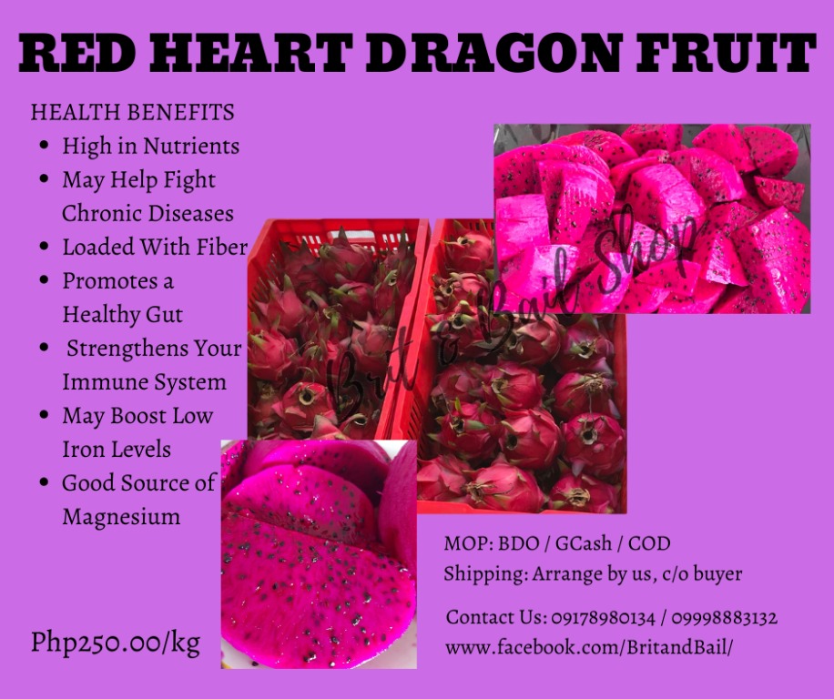 red dragon fruit benefits