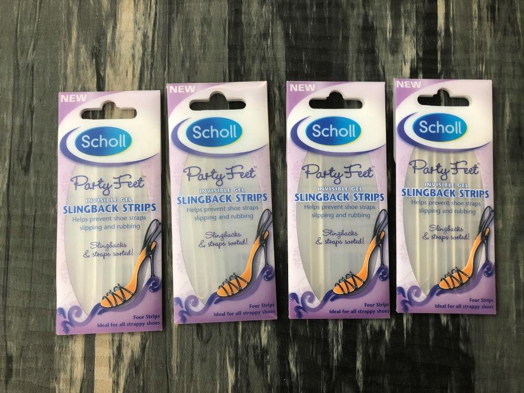 Scholl Party Feet Invisible Gel Slingback Strips