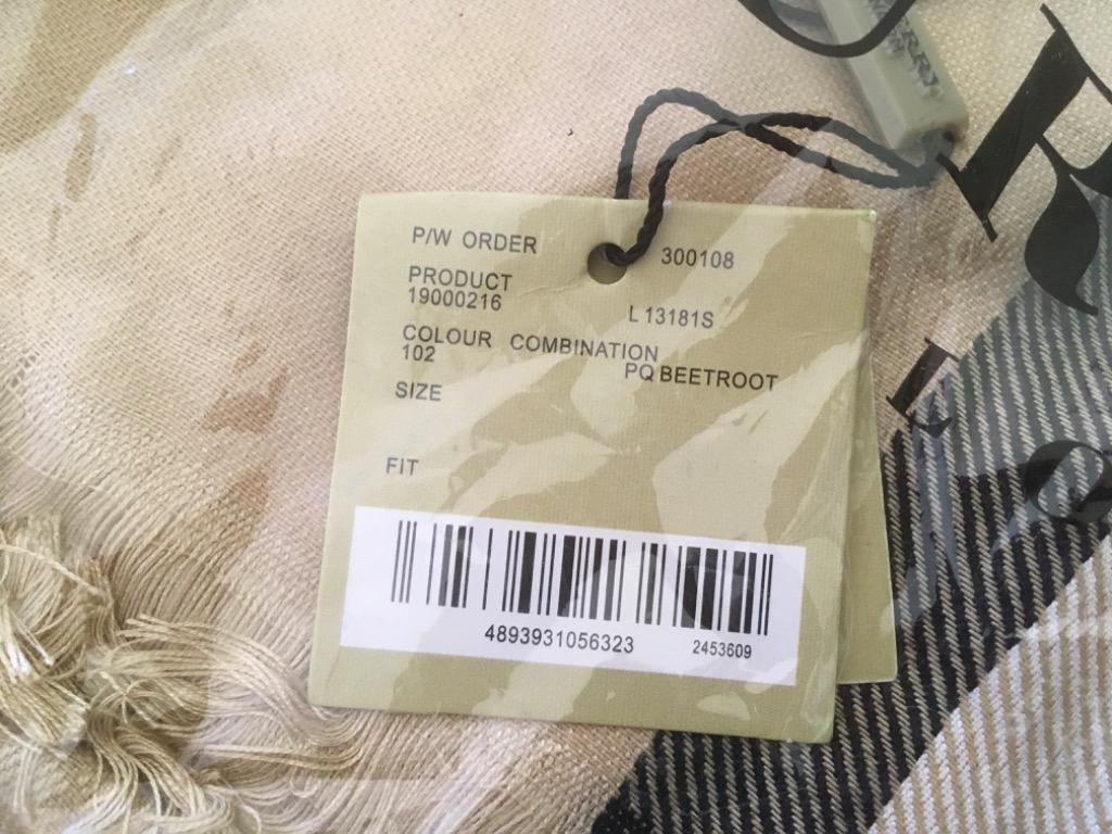 Shawl Scarf Burberry