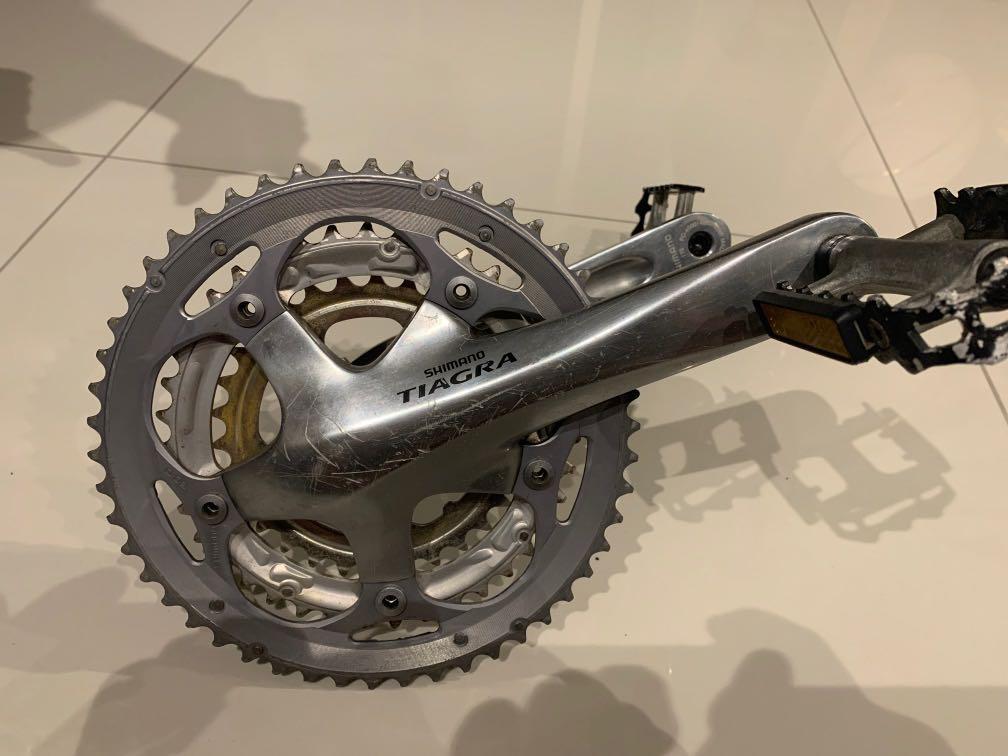 shimano tiagra triple crankset