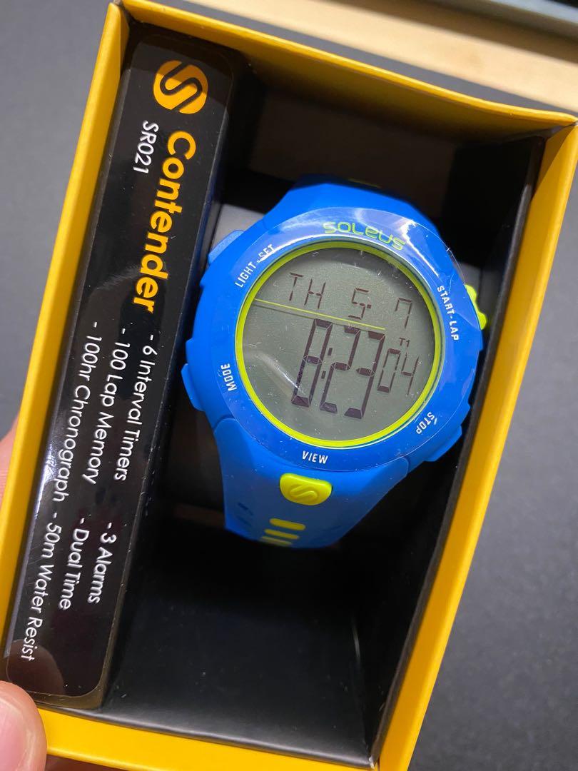 SOLEUS sorbated CONTENDER SOSR021 452 UNISEX WATCH