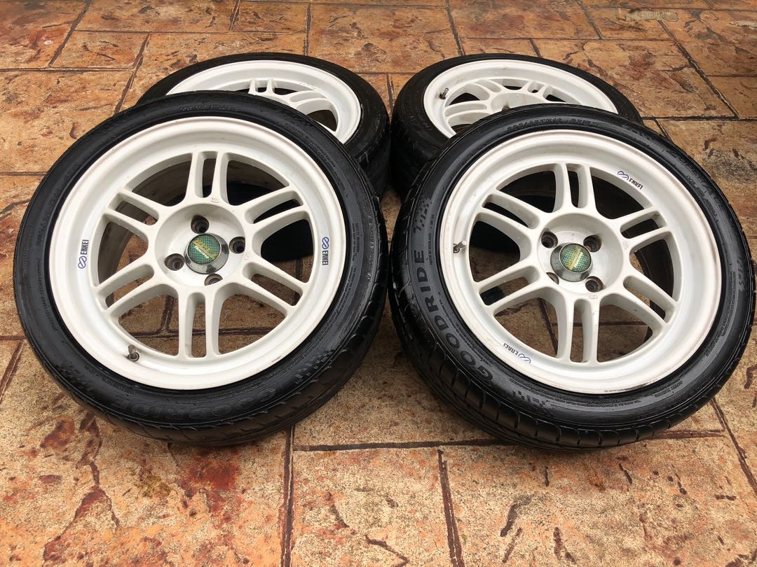 Sport Rim Enkei RPF1 16 PCD100, Auto Accessories on Carousell