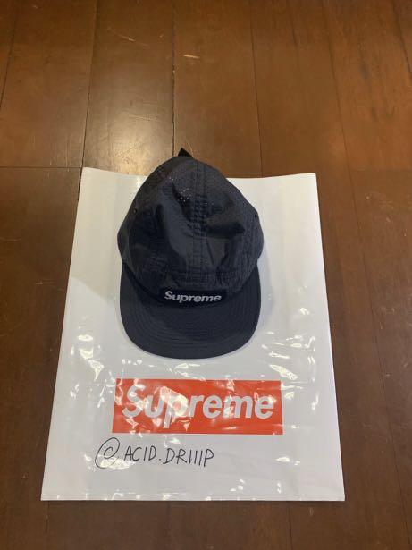 supreme perforated camp cap