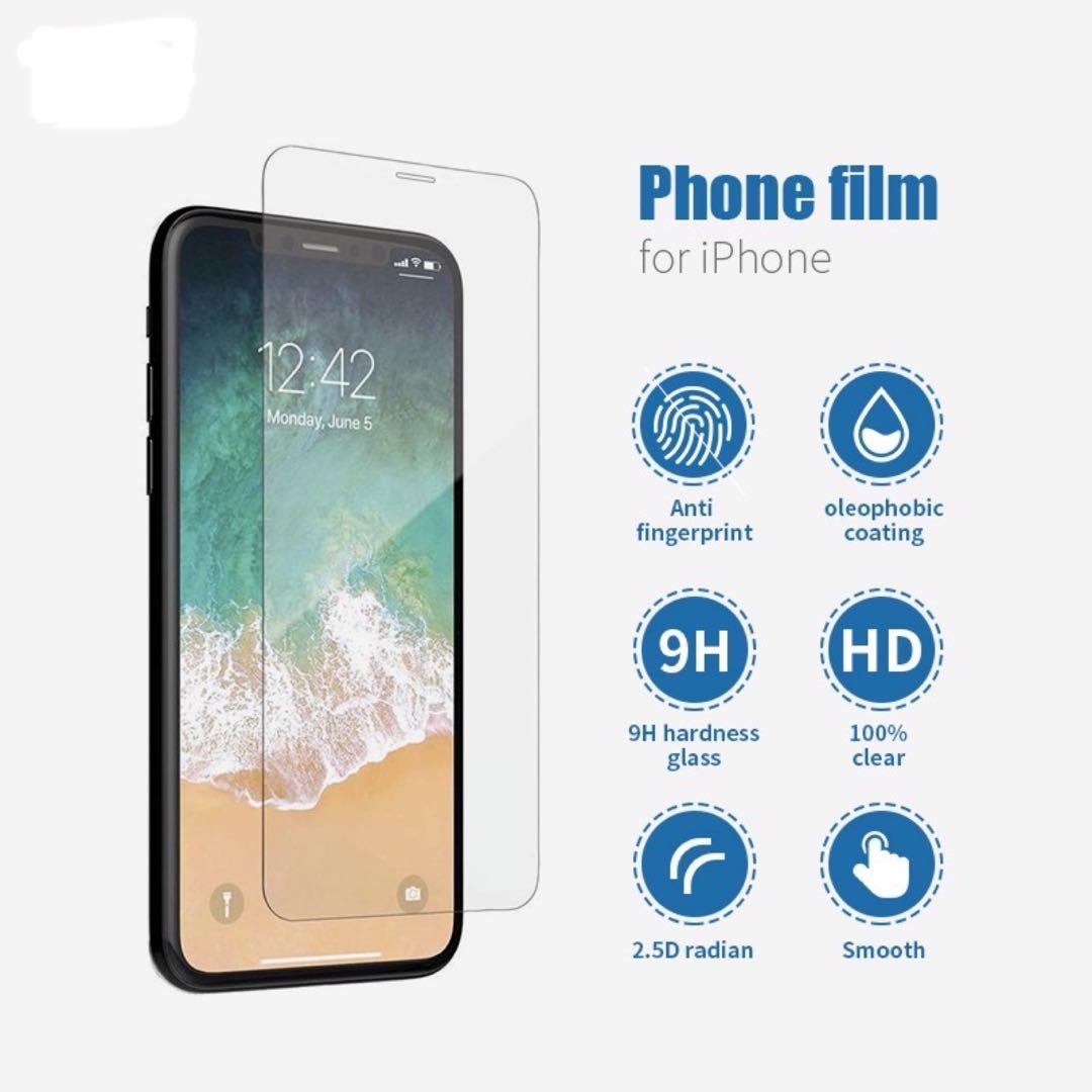 Po Tempered Glass Screen Protector Full Not Full Coverage For Iphones Mobile Phones Tablets Others On Carousell