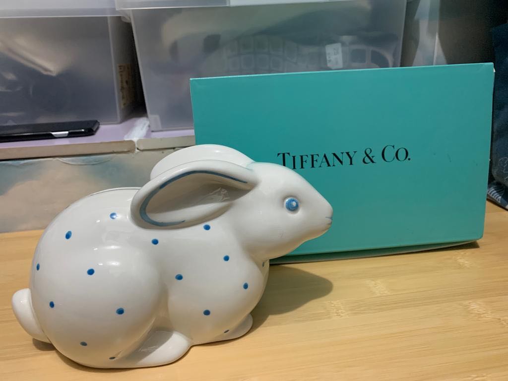 tiffany and co bunny bank